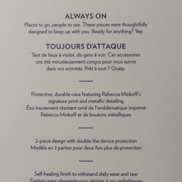 Rebeccaminkoff phone case for iPhone 7 plus - Picture 7 of 9